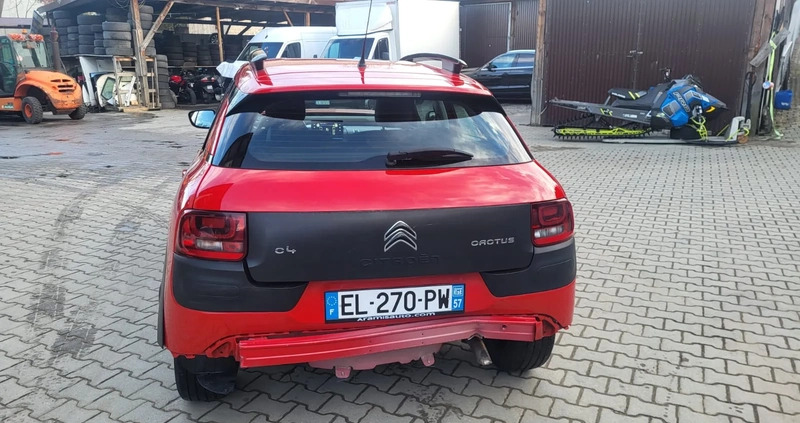 Citroen C4 Cactus cena 25900 przebieg: 126839, rok produkcji 2017 z Iwonicz-Zdrój małe 121